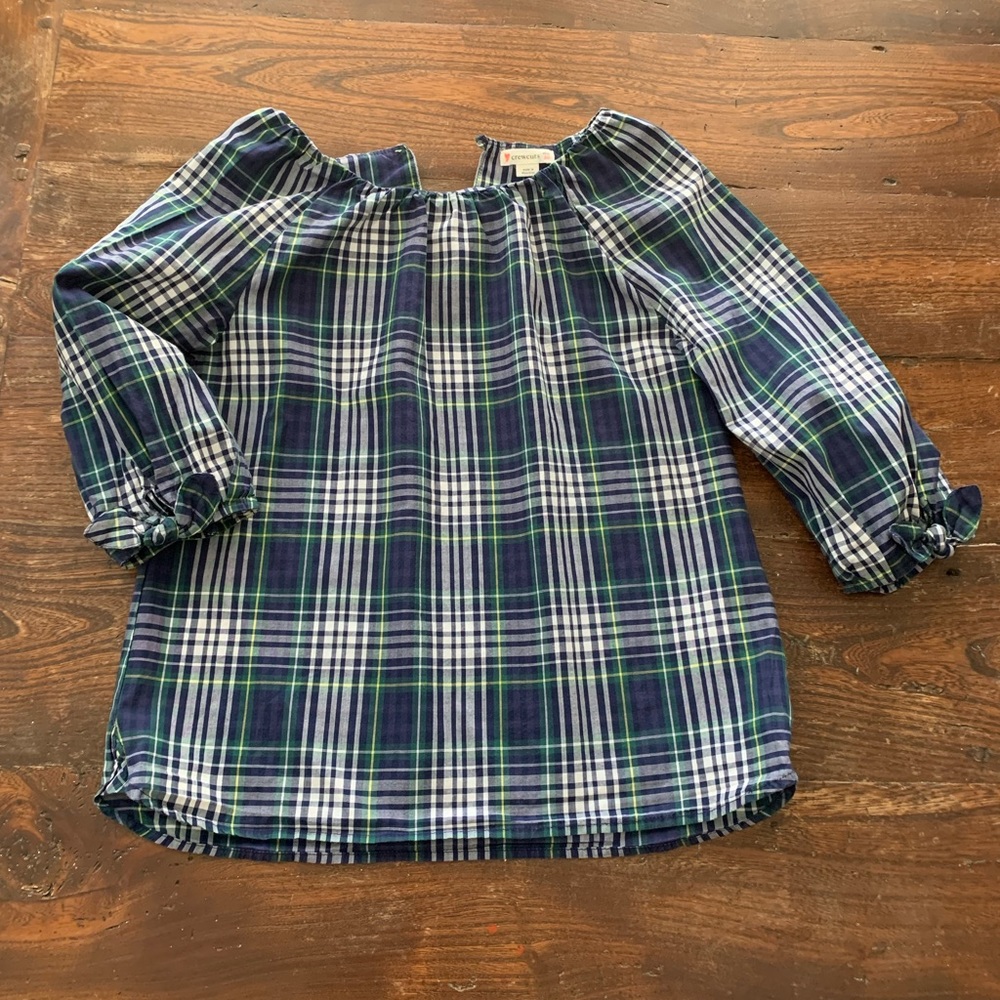 Crewcuts Plaid Blouse